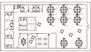 indelingsplan kantoor